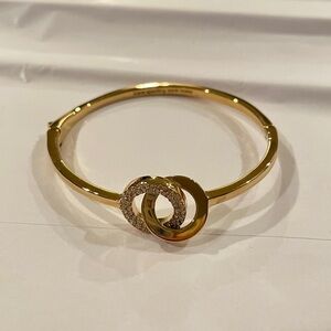Kate Spade Gold Interlocking Ring Bracelet